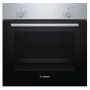 Bosch | HBF010BR1S | Oven | 66 L | A | Multifunctional | Manual | Height 59.5 cm | Width 59.4 cm | Stainless steel - 2